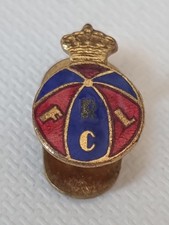 RACING FOOTBALL CLUB DE LIEGE OLD RARE Badge Insigne Abzeichen Odznaka Pins