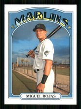 2021 Topps Heritage #9 Miguel Rojas Miami Marlins TW5262