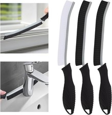 Hard Bristle Crevice Scrub Brush Set for Grout, Kitchen Sink,