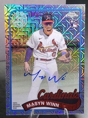 Masyn Winn RC Auto - 2024 Topps 1989 Mega Box Mojo - St. Louis Cardinals