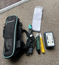 Kewtech KT1710 and Kewprove 3 Proving Unit AVI plus volt sticks - Fully working