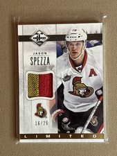 2012-13 Panini Limited Jason Spezza Prime Patch /25 Senators