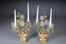 A Rare Pair Of Table Lamps By Maison Bagùes Candle Holders