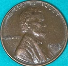 1949 P Lincoln Wheat Cent Penny **FREE SHIPPING**
