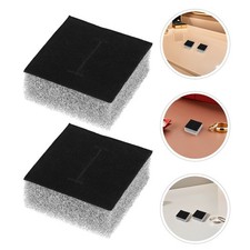 36 Pcs Sponge Cushion Inserts Velvet Pads for Earring Display Box