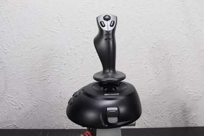 Microsoft Sidewinder Joystick X05-63895 Computer PC USB Flight Controller