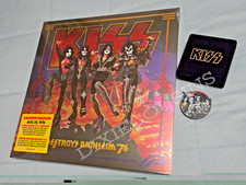 KISS Destroys Anaheim '76 2xLP Picture Disc LE Set w/Book + Coin New, SEALED
