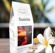Finest Hawaiian Coffees SUNRISE 10 Kona Blend 8 oz. - 1 Bag