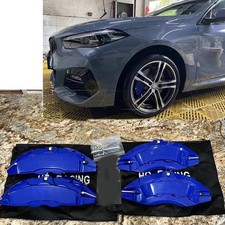 Blue Aluminum Alloy Brake Caliper Cover Front Rear For Bmw X1x3x5x6m5m6m7 Blue Aluminum Alloy Brake Caliper Cover Front Rear For Bmw X1x3x5x6m5m6m7