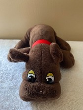 Pound Puppies Puppy Dog 8 Plush Hasbro Brown Red Collar 2019