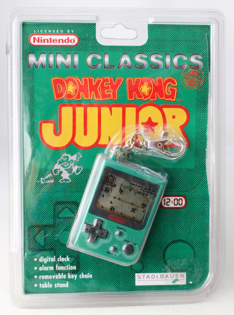 その他 Nintendo miniclassics DONKEY KONG JUNIOR 1998 Nintendo Mini Classics DONKEY KONG JUNIOR Keychain Game Watch