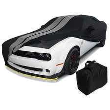 SR1 USA Dodge Challenger Custom Fit Car Cover - Indoor Ultraguard Stretch Sat...