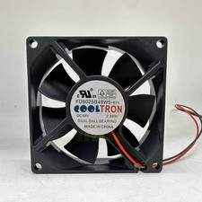 1 PCS COOLTRON Fan FD8025B48W5-R11 DC48V 2.88W 80 25MM 2 wire cooling fan