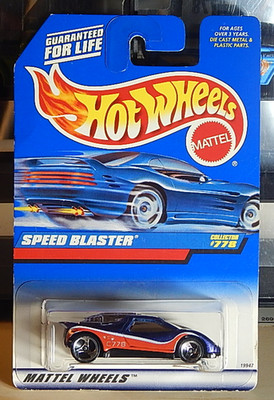 Speed Blaster Concept Race Car Hot Wheels 1998-778 Mainline Track Ready