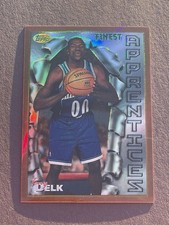 1996-97 Topps Finest Common Bronze Refractor Tony Delk #20 Rookie Card RC. rookie card picture