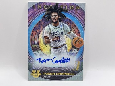 Tyger Campbell Autograph 2022-23 Bowman University Inception BIA-TC UCLA Bruins