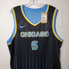 Chicago Sky Basketball Jersey Womens 2XL Black WNBA Nike Dri Fit Reese 5