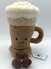 NWT Jellycat Amuseables Latte Coffee Drink Plush Toy