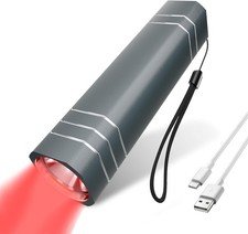 Portable Red Light Therapy Device - 660nm  850nm Infrared LED Wand for Body