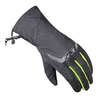 LS2 Thermorain Regen Überhandschuhe schwarz/neon-gelb M-L Regenhandschuhe