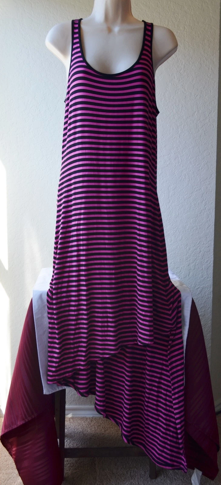 Abito estivo rosa autentico Michael Kors donna taglia L prezzo al pubblico $120