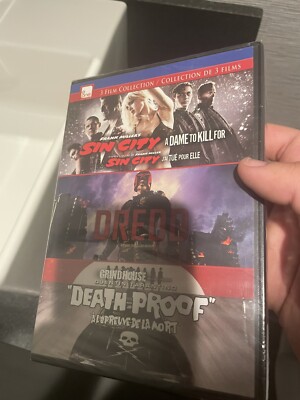 Sin City: A Dame to Kill For / Dredd / Death Proof DVD Triple Feature (Biling...