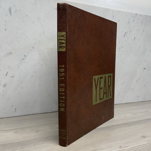 YEAR 1951 - Large Annual of 1951 News Photos, Hardcover. Great Birthday Gift!