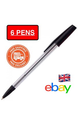 🔥HOT DEAL🔥 WB Stylostik Medium Ball Point Pens Black pack