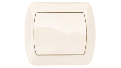 Kontakt-Simon Simon Akord Beige einpoliger Schalter AW1/12