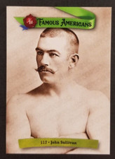 John Sullivan Boxing Superstar 2021 Famous American Card #117 (NM)