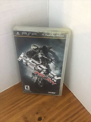Sony PSP Reflex MX vs ATV Complete Game Manual & Case Grip Tight for Sic Tricks