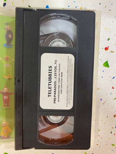 Teletubbies Ready Set Go BBC Tinky Winky Dipsy Laa-Laa Po VHS Tape - Picture 2 of 3