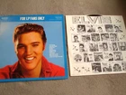 ELVIS PRESLEY, FOR LP FANS ONLY, RCA LSP-1990(e) '70s EX Ultra-Sonic TESTED