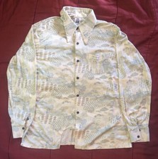 Vintage 70s Kennington California Disney Mickey Mouse Minnie Disco Shirt XL