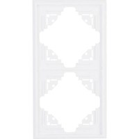 Kopp - Malta – Abdeckrahmen 2-Fach, Farbe: Arktisweiß - 309213066