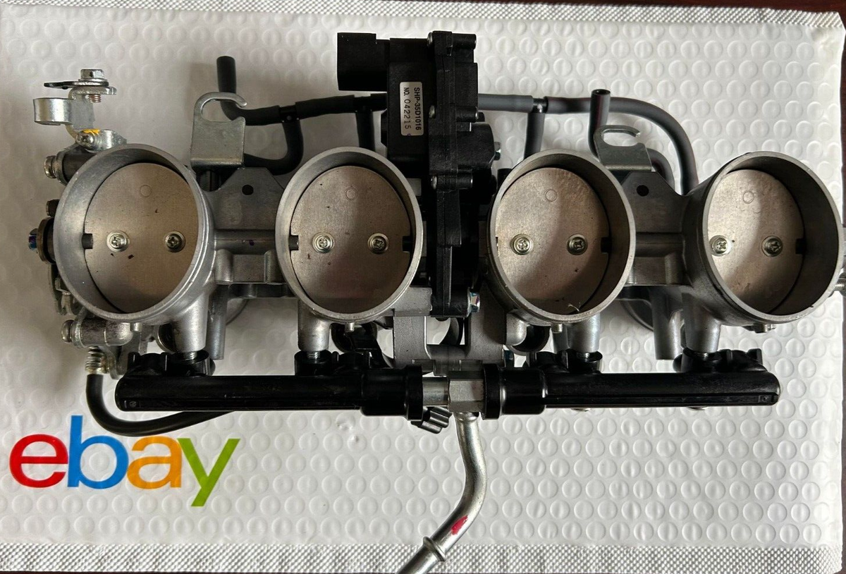 【R-machine】 19-21 Kawasaki Ninja ZX6r ZX636 Throttle Bodies Body 16163-1000 | eBay