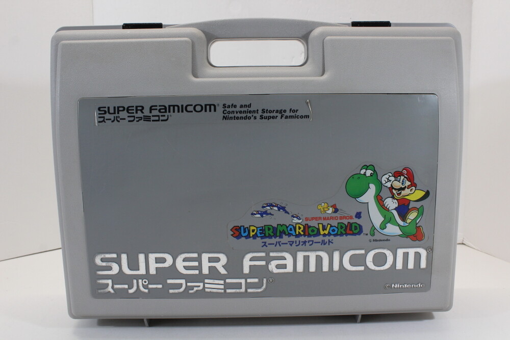 Nintendo Super Famicom Hard Plastic Travel Carrying Carry Case SFC