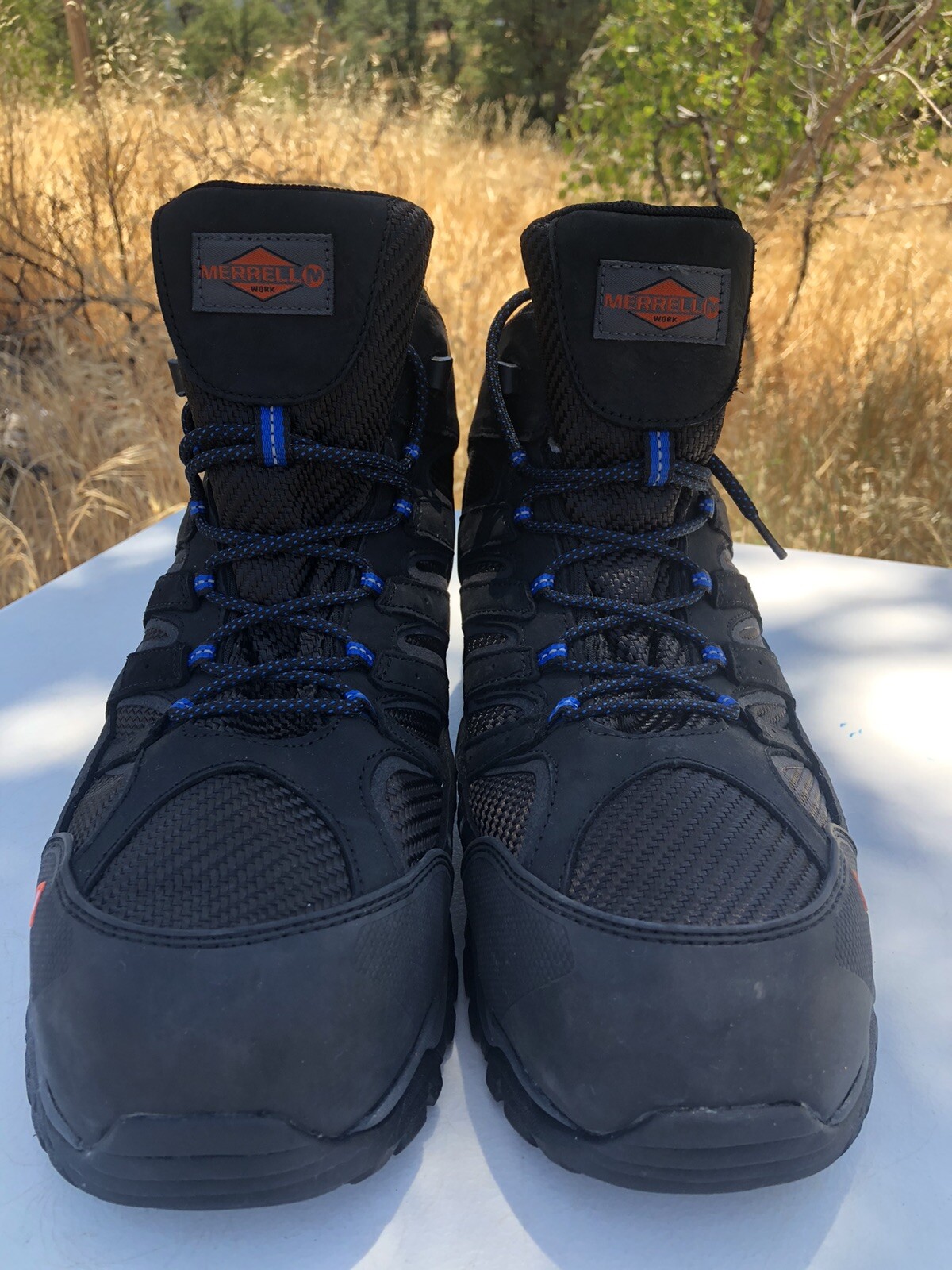 merrell safety toe boots