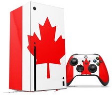 Skin Set for XBOX Series X Canadian Canada Flag