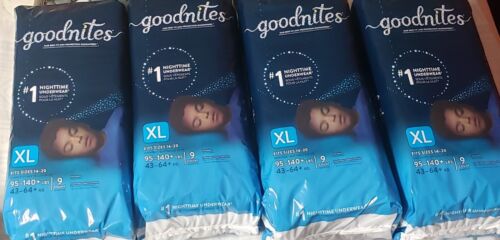 GoodNites Boys Nighttime Training Underwear XL , NEW