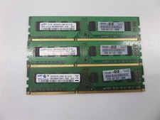 Lot Of 3- Samsung M378B5673EH1-CH9 2GB PC3-10600 DR3-1333 Desktop Memory