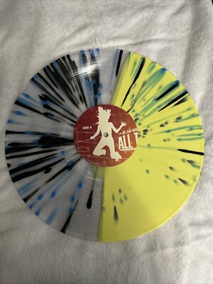All Time Low So Wrong Its Right Yellow Clear Split w/ Blue Splatter Vinyl LP