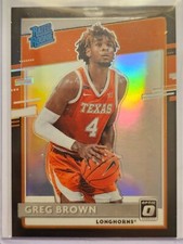 Pack to Plastic 2021 Chronicles Draft Picks Rated Rookie Black Prizm Greg Brown
