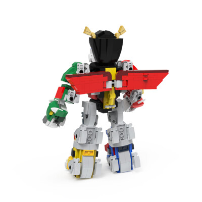 YOUFOY TV Animation Character：Mecha Warrior Robot 712 Pieces  Building Kit Set