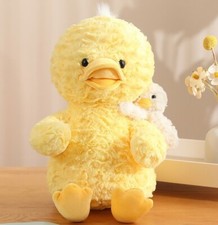 Yellow Duck with Baby 11.5" Stuffed Animal Plush Toys Toddler Doll Kids Gifts