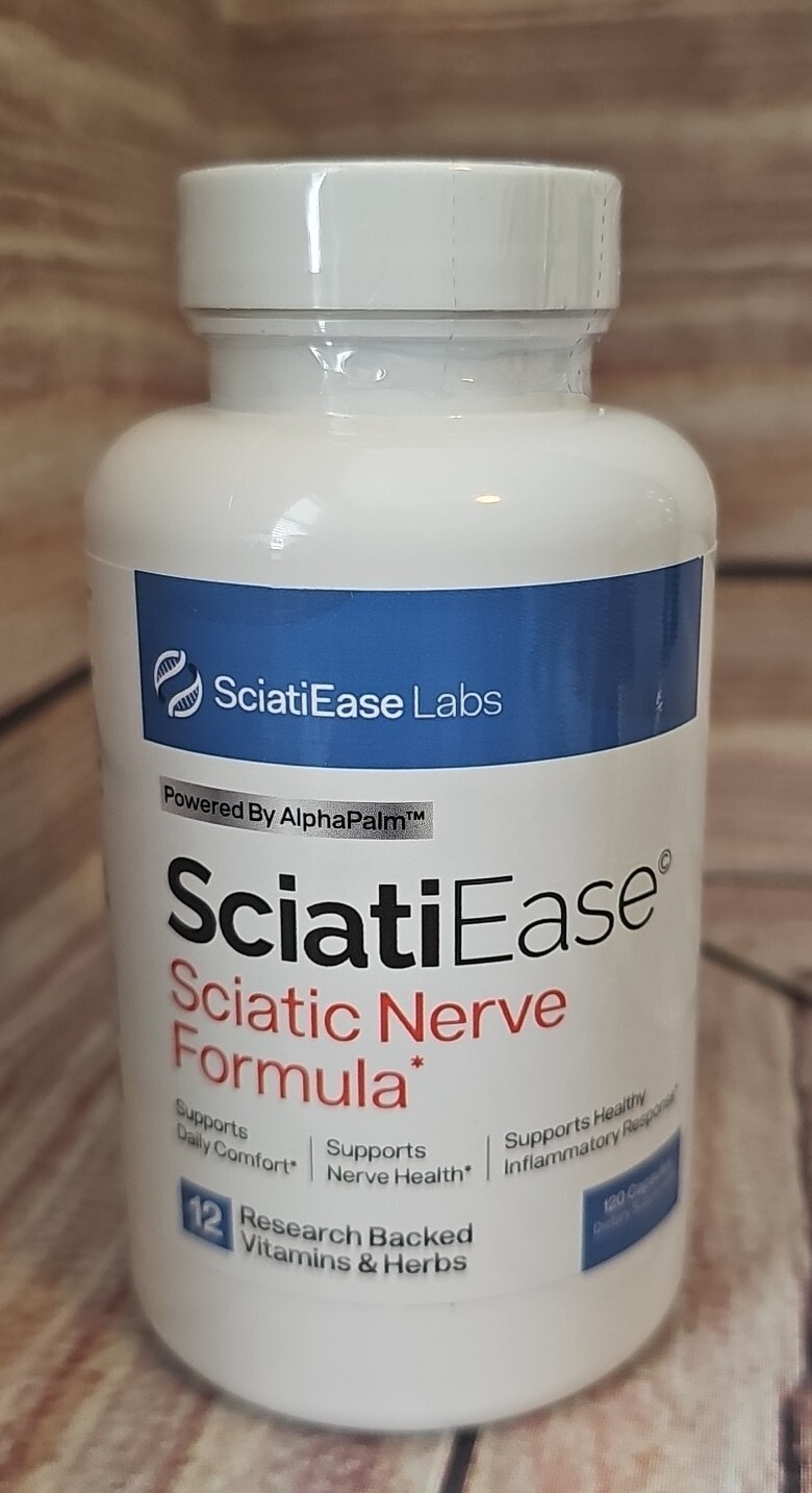 SciatiEase Labs Ease Sciatic Natural Nerve Pain Relief PEA Lower Back