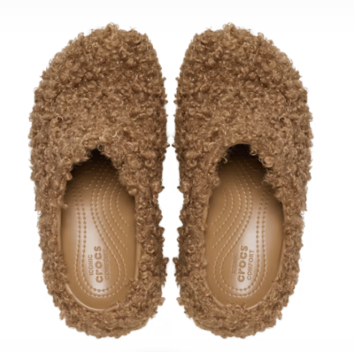 NEW CROCS Siren Doodle Fur Clog 210748 Sepia BROWN from japan free