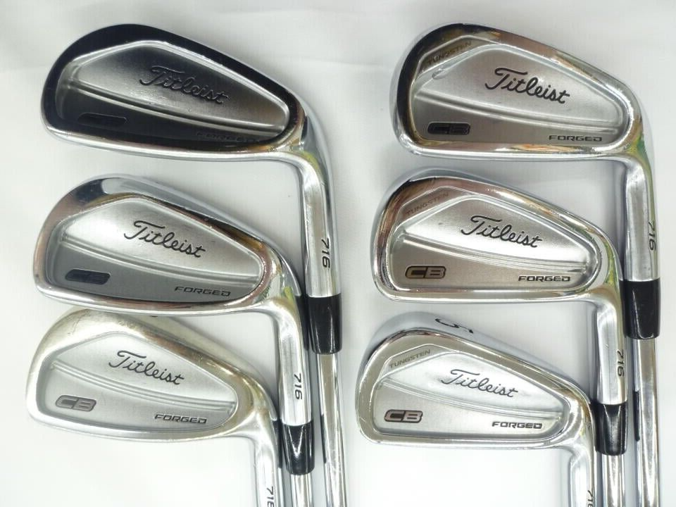 Titleist CB 716 アイアンセット5番〜9番P Titleist 716 アイアン 5-9 P