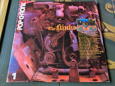 The Kinks Pop Chronik 1 2LP Gatefold Grafik Inside Deutsch 1973 PYE TOP Zustand