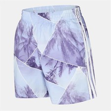 ADIDAS ORIGINALS PALM PRINT PURPLE SWIM SHORTS UK M-2XL LAST 4 NEW RRP £40